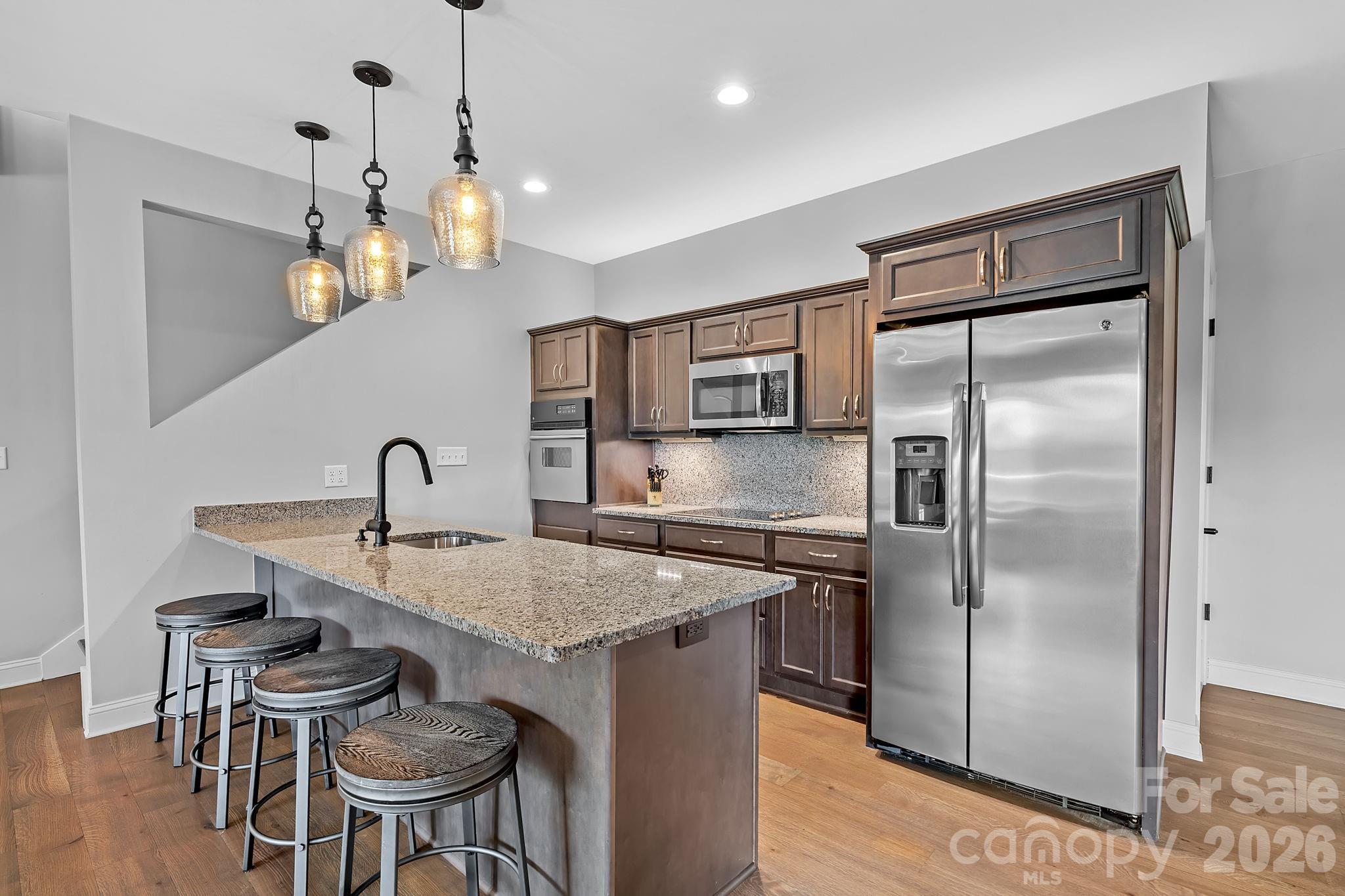 2nd Kitchen in the Finished Basement - 64 Water Hill Way, Fletcher