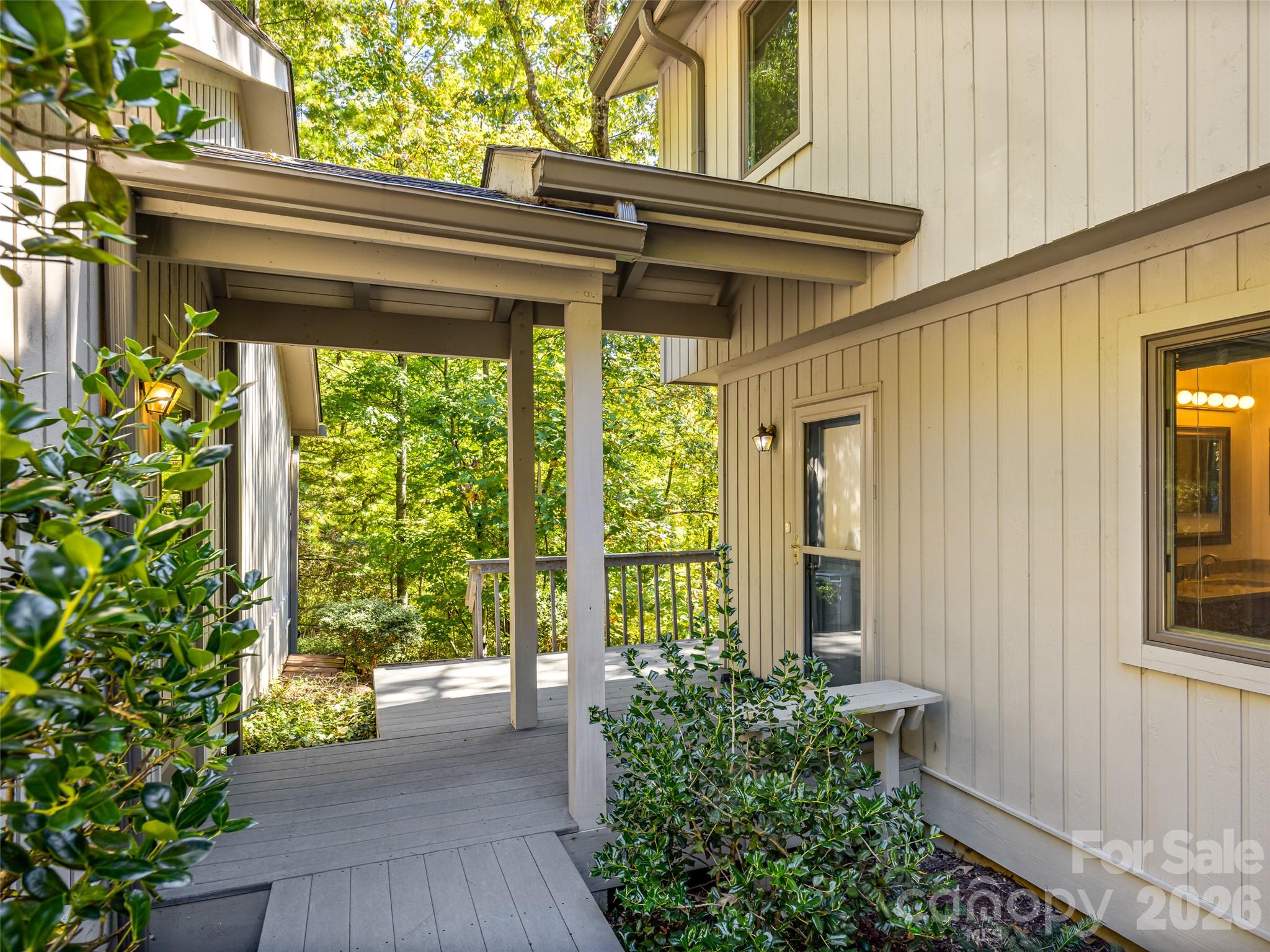 Stay dry walking to Garage! - 266 Stone Drive, Brevard