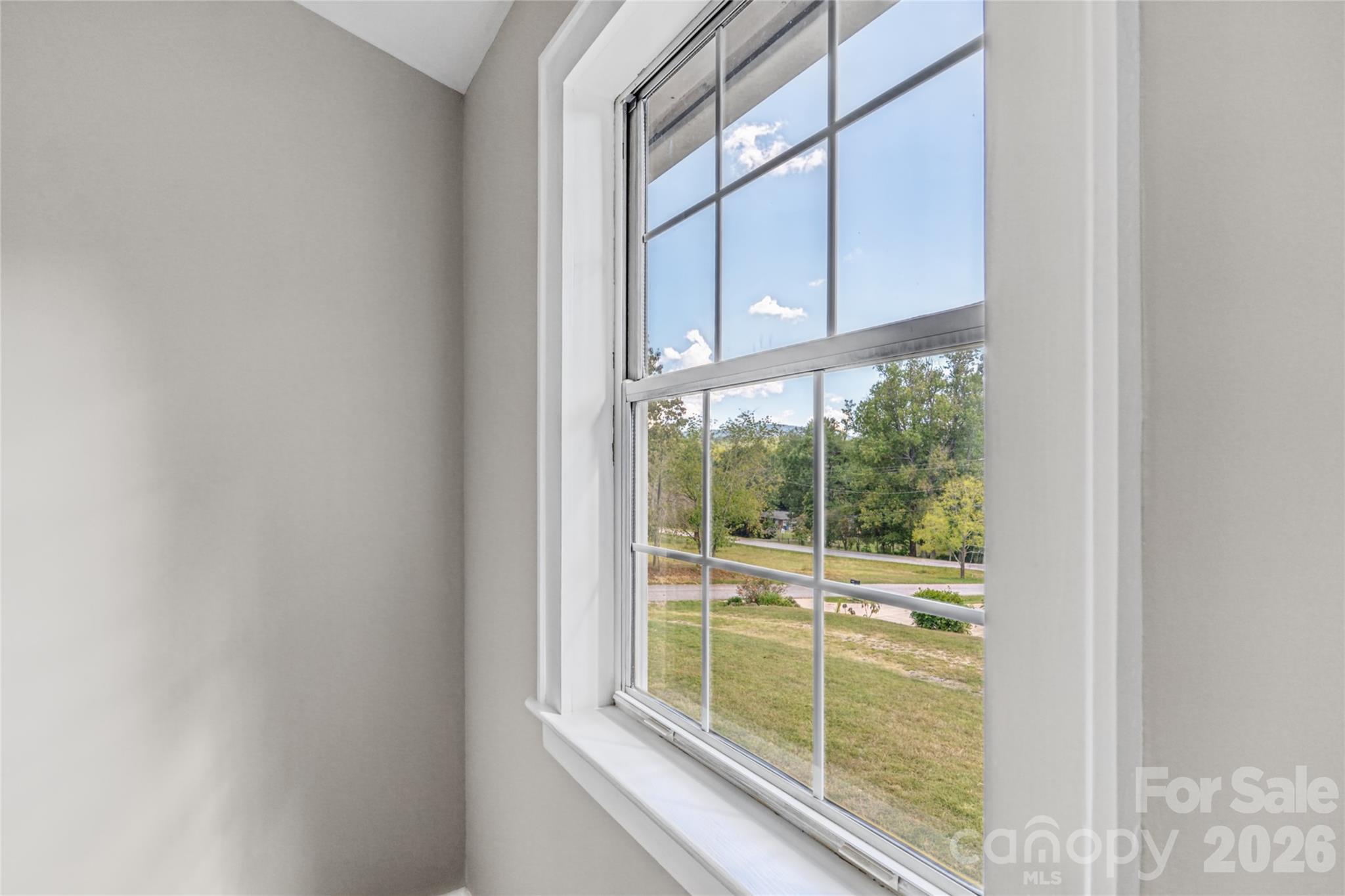 Mountain views from the primary bedroom. - 540 Old Haw Creek Road, Asheville