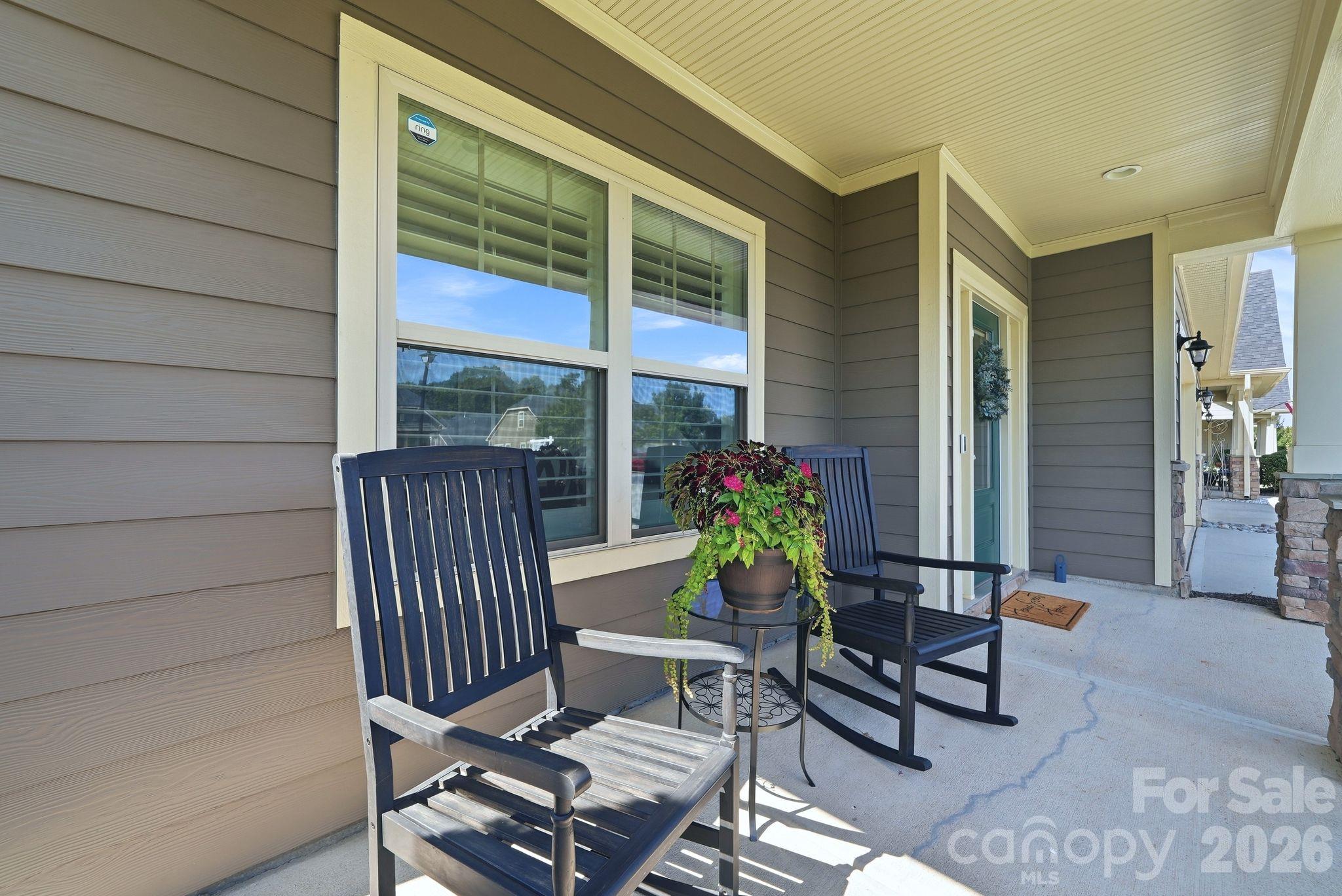 Rocking chair front porch - 108 Damsire Court, Mooresville