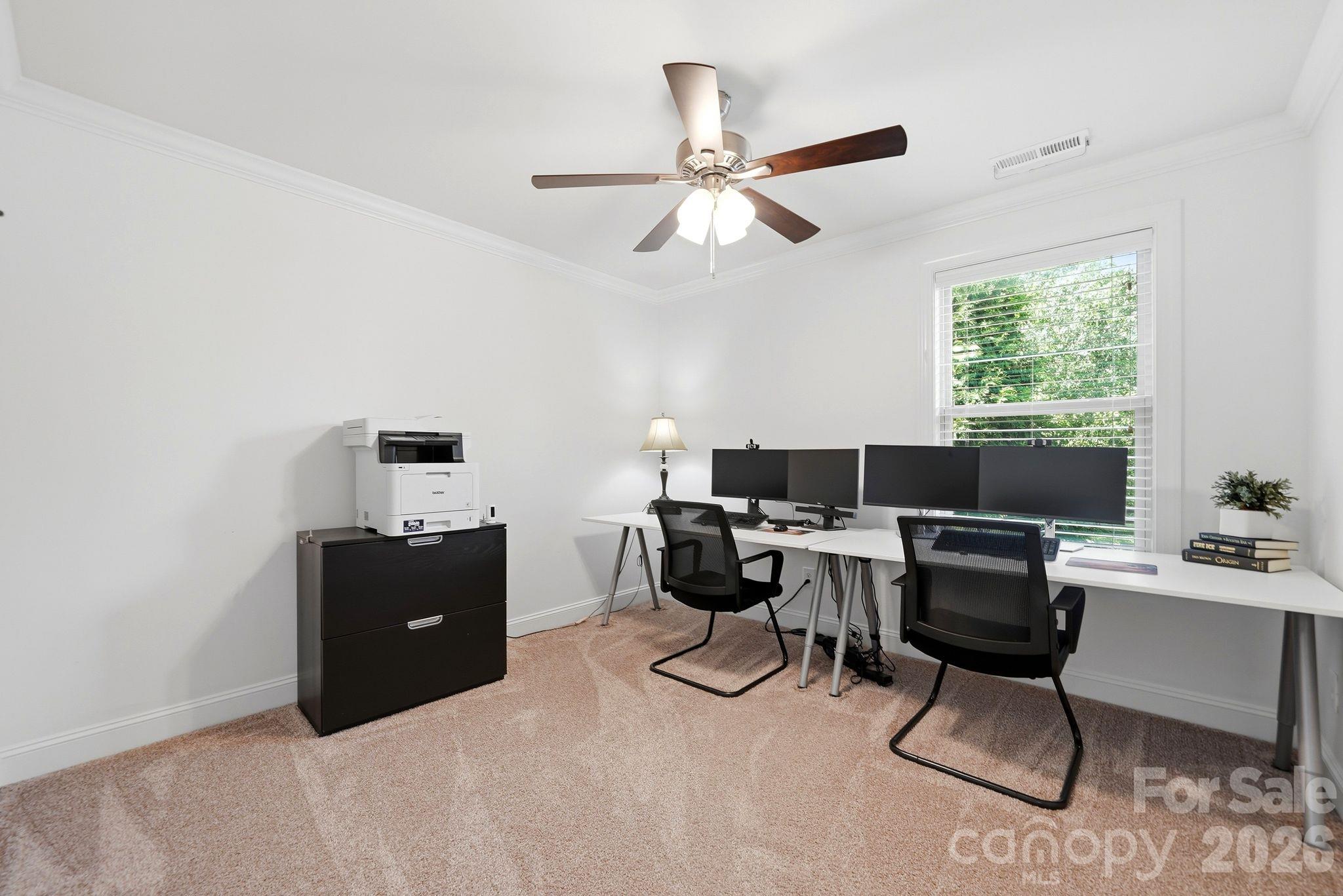 Secondary bedroom used as office - 108 Damsire Court, Mooresville