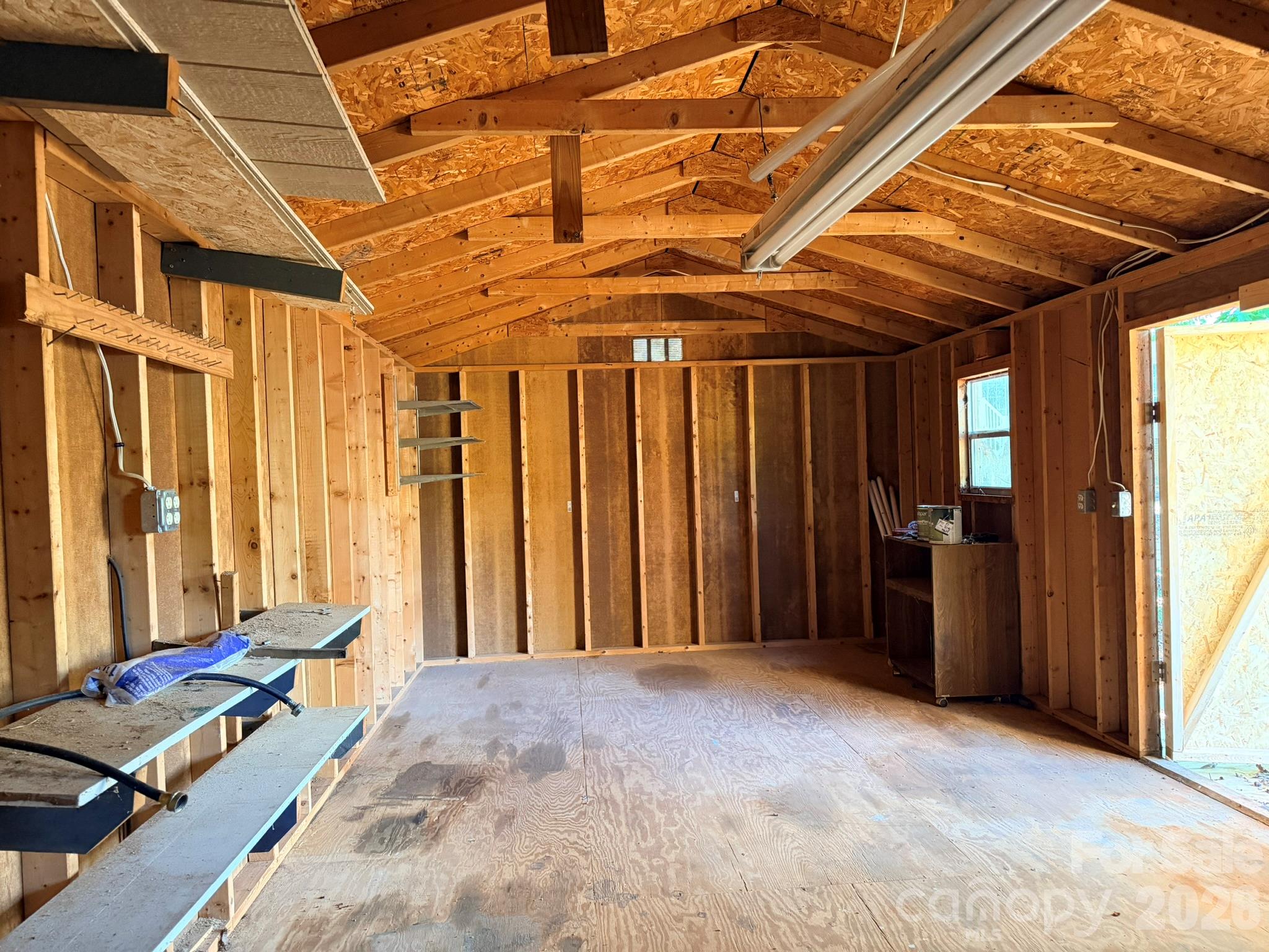 Storage shed - 1066 Gold Mine Drive, Catawba