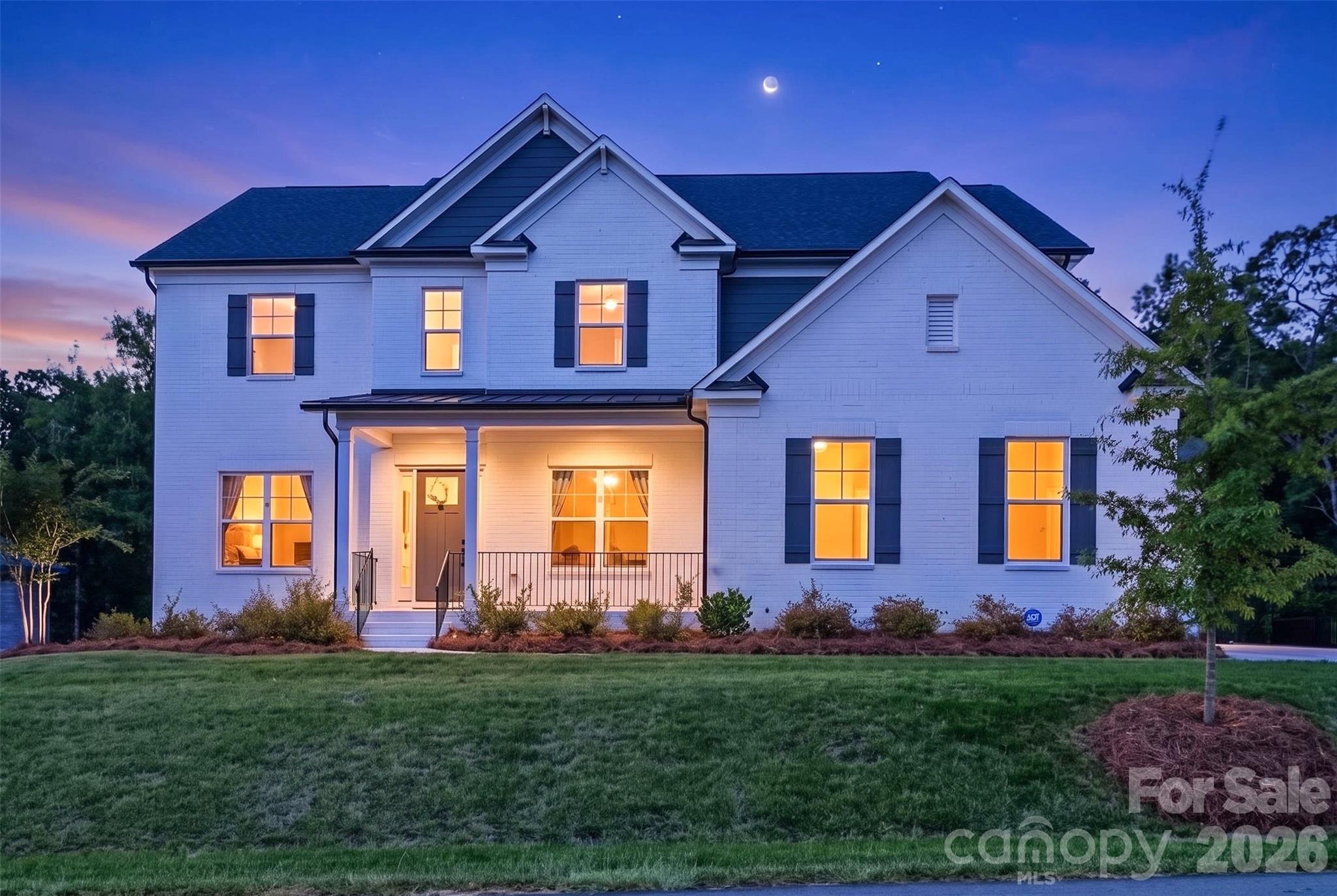 First Impressions that last. Full brick transitional design on a private cul-de-sac - 1216 Glade Arch Lane, Huntersville