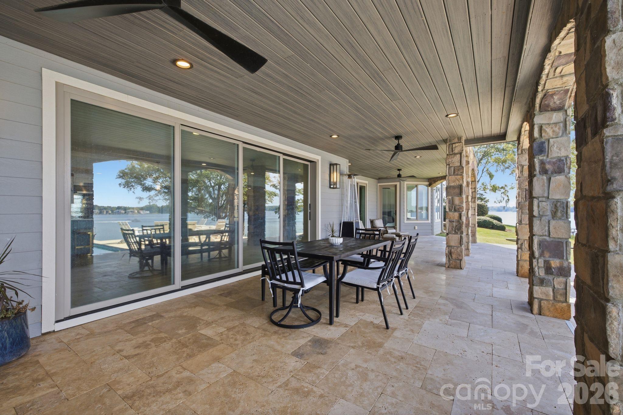 Covered outdoor living. - 112 Birdsong Lane, Mooresville