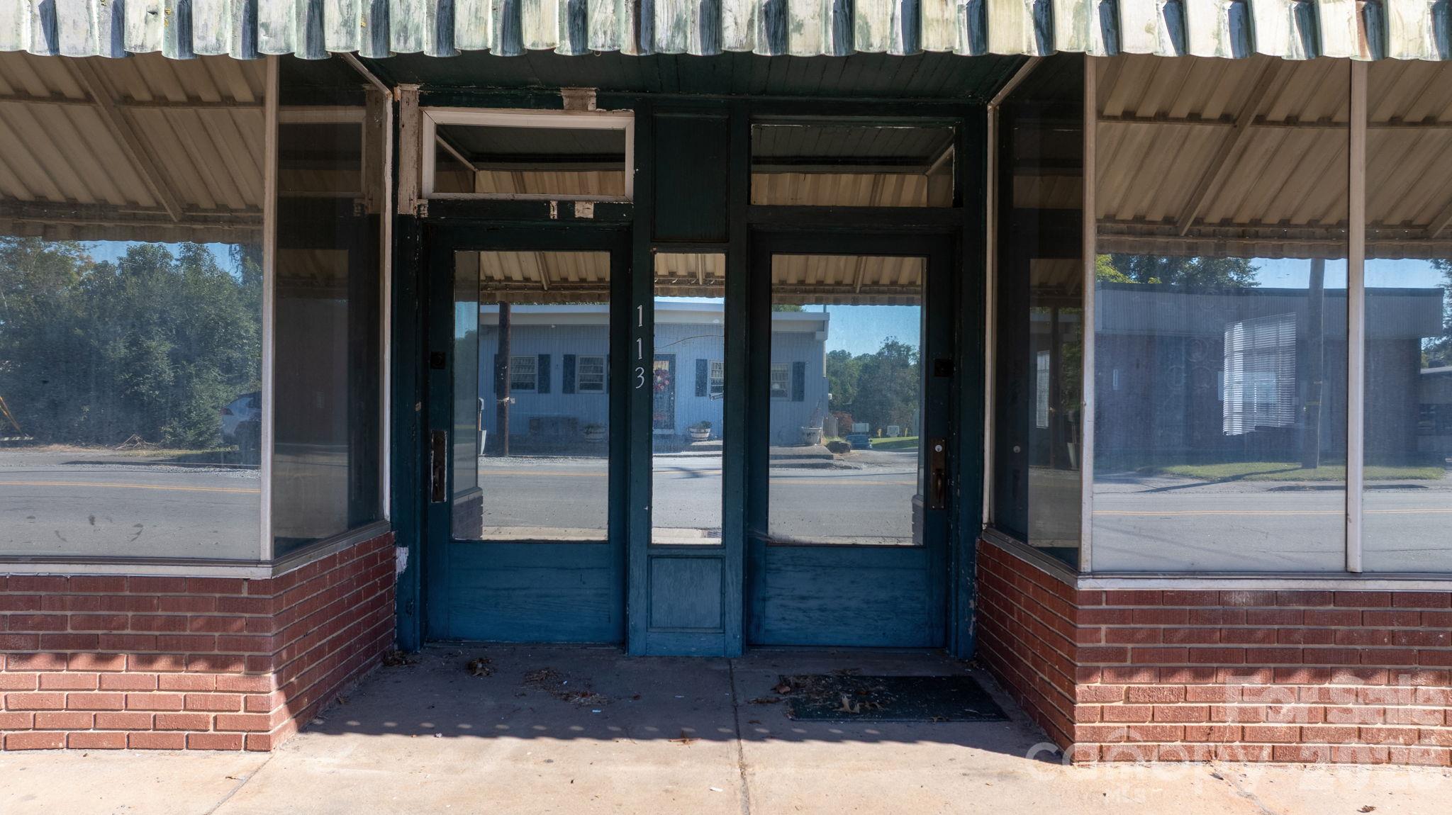 Two doors for retail space - 113 E Main Street, Boonville