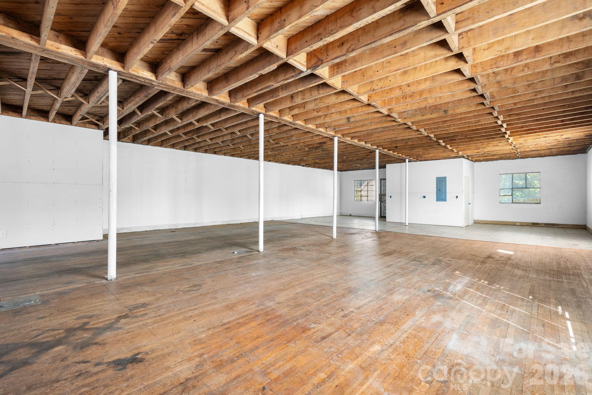 First Floor. Wall can be put back up to have two spaces. - 113 E Main Street, Boonville