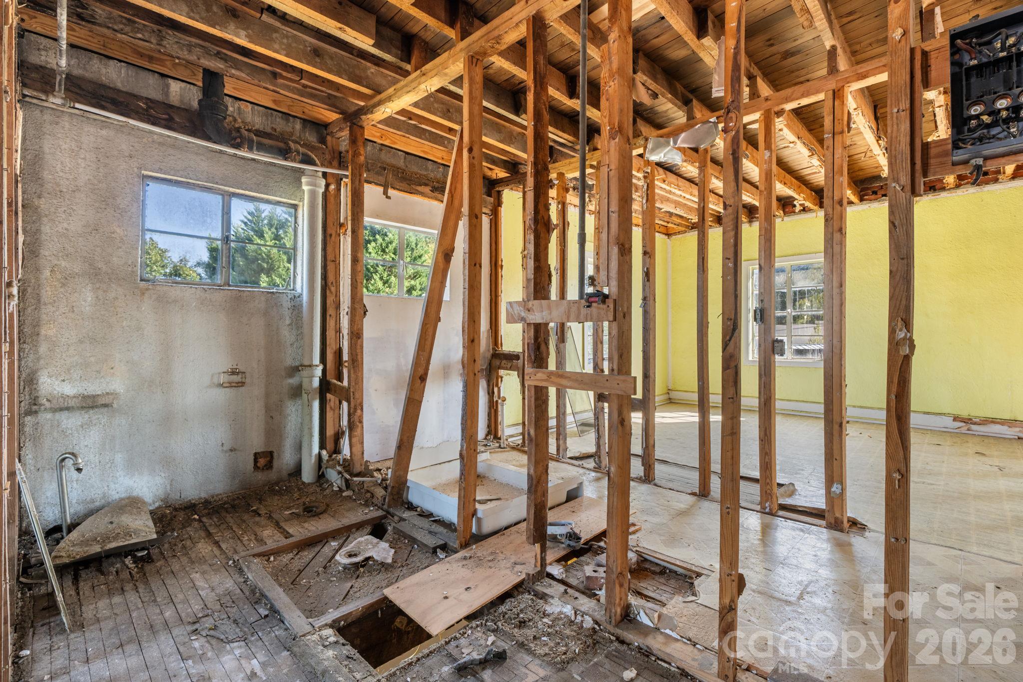 Upstairs where bathroom go. - 113 E Main Street, Boonville
