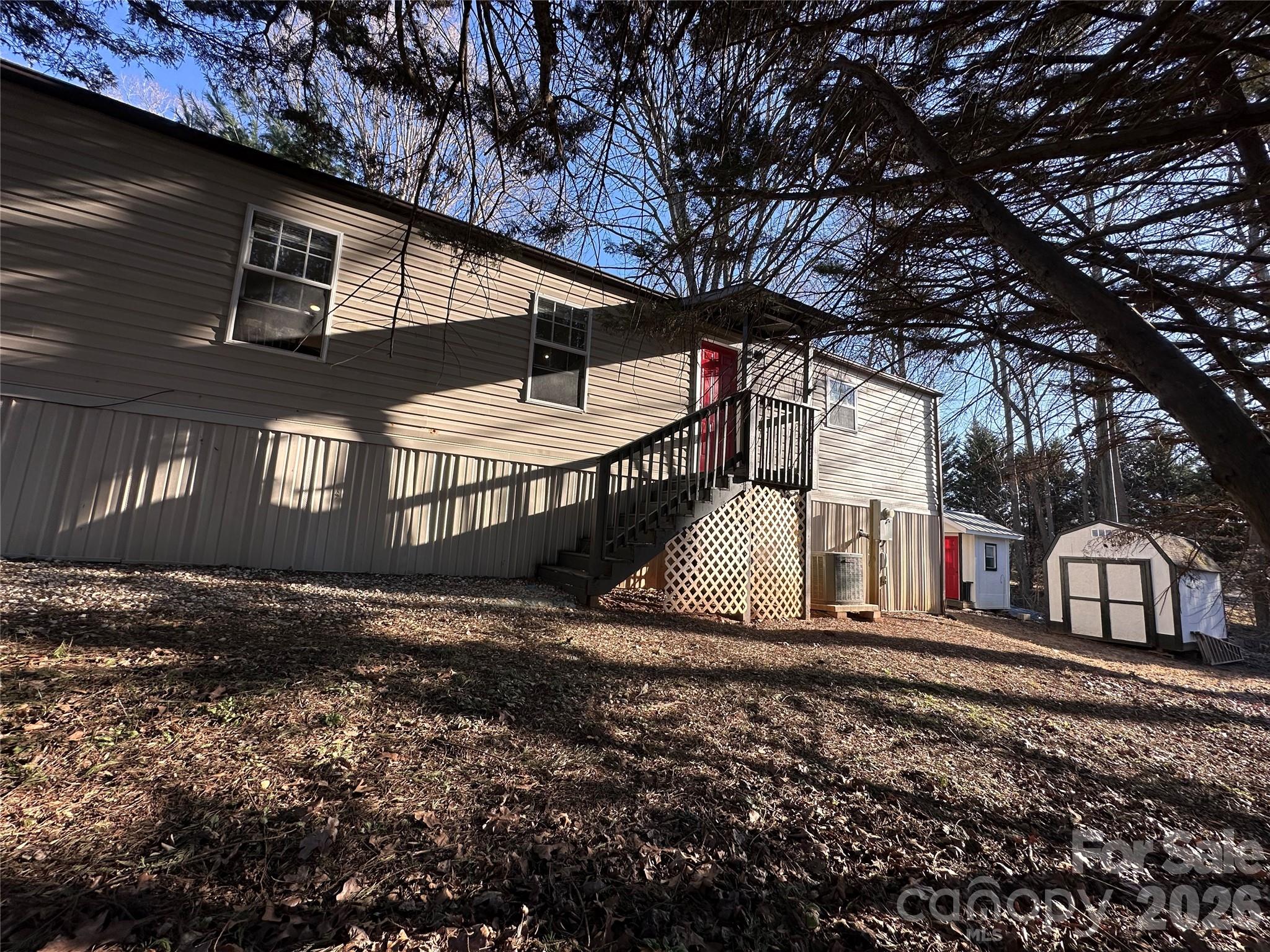 Side Door To Sheds & Firepit Area - 113 Highlander Street, Morganton
