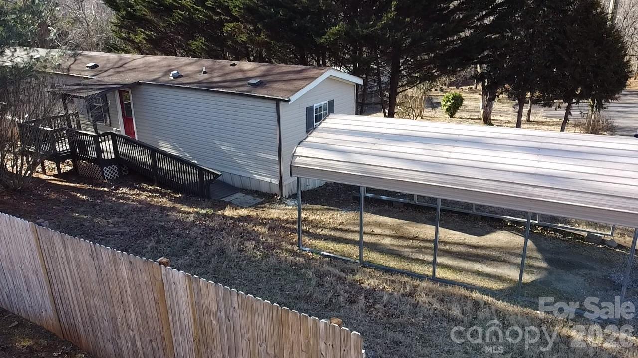 Carport / Fence - 113 Highlander Street, Morganton