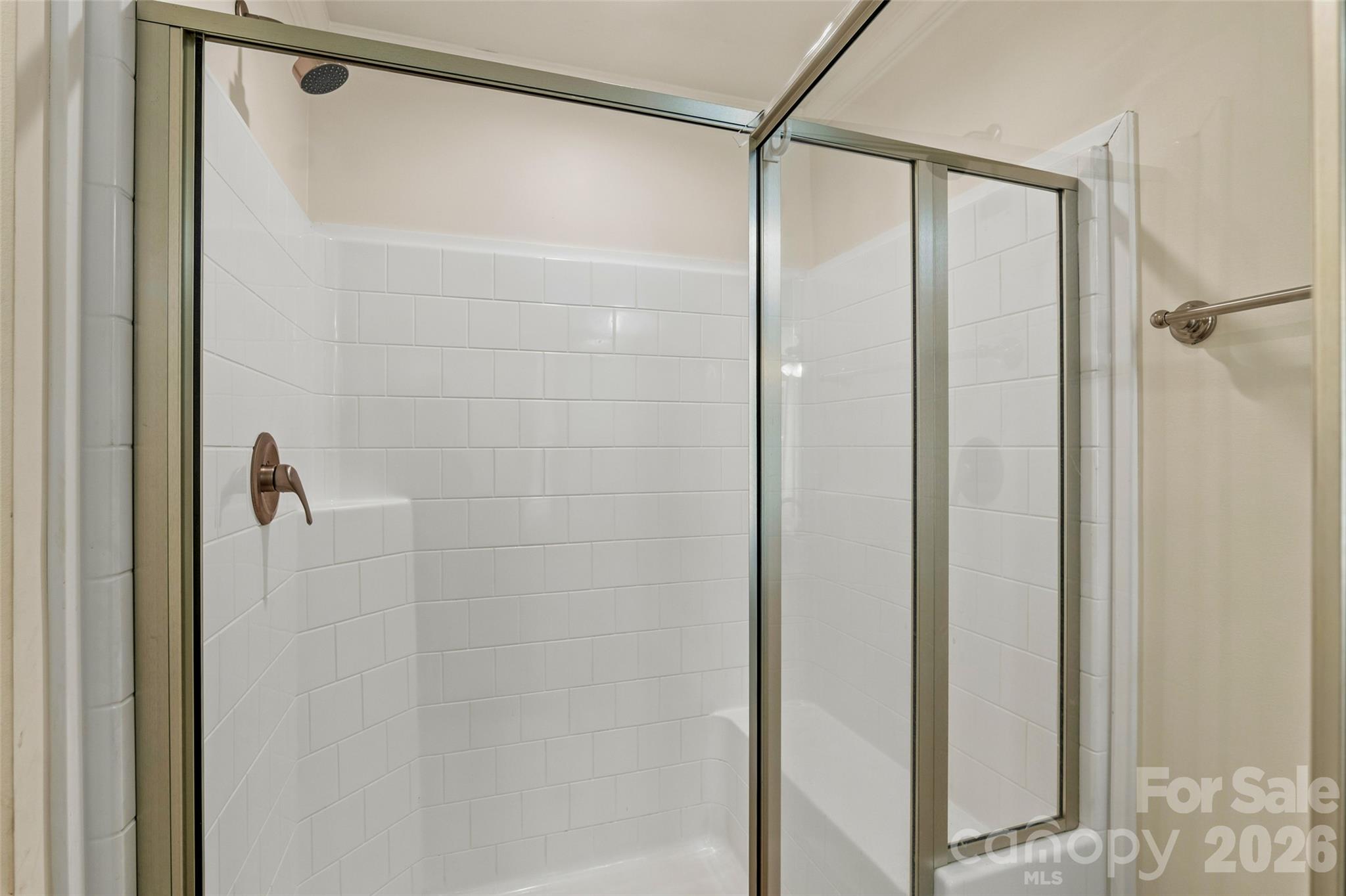 Glass walk-in shower - 60 Spring Mountain Drive, Canton