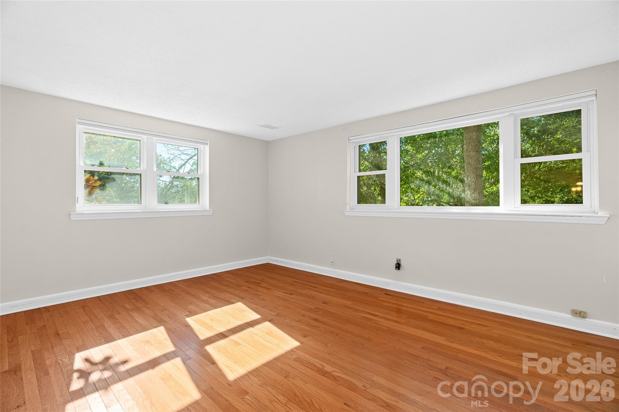 Lower level Bedroom #1. - 18 Northwood Road, Asheville