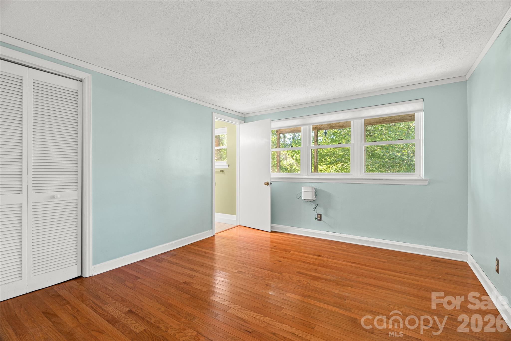 Lower level Bedroom #2. - 18 Northwood Road, Asheville