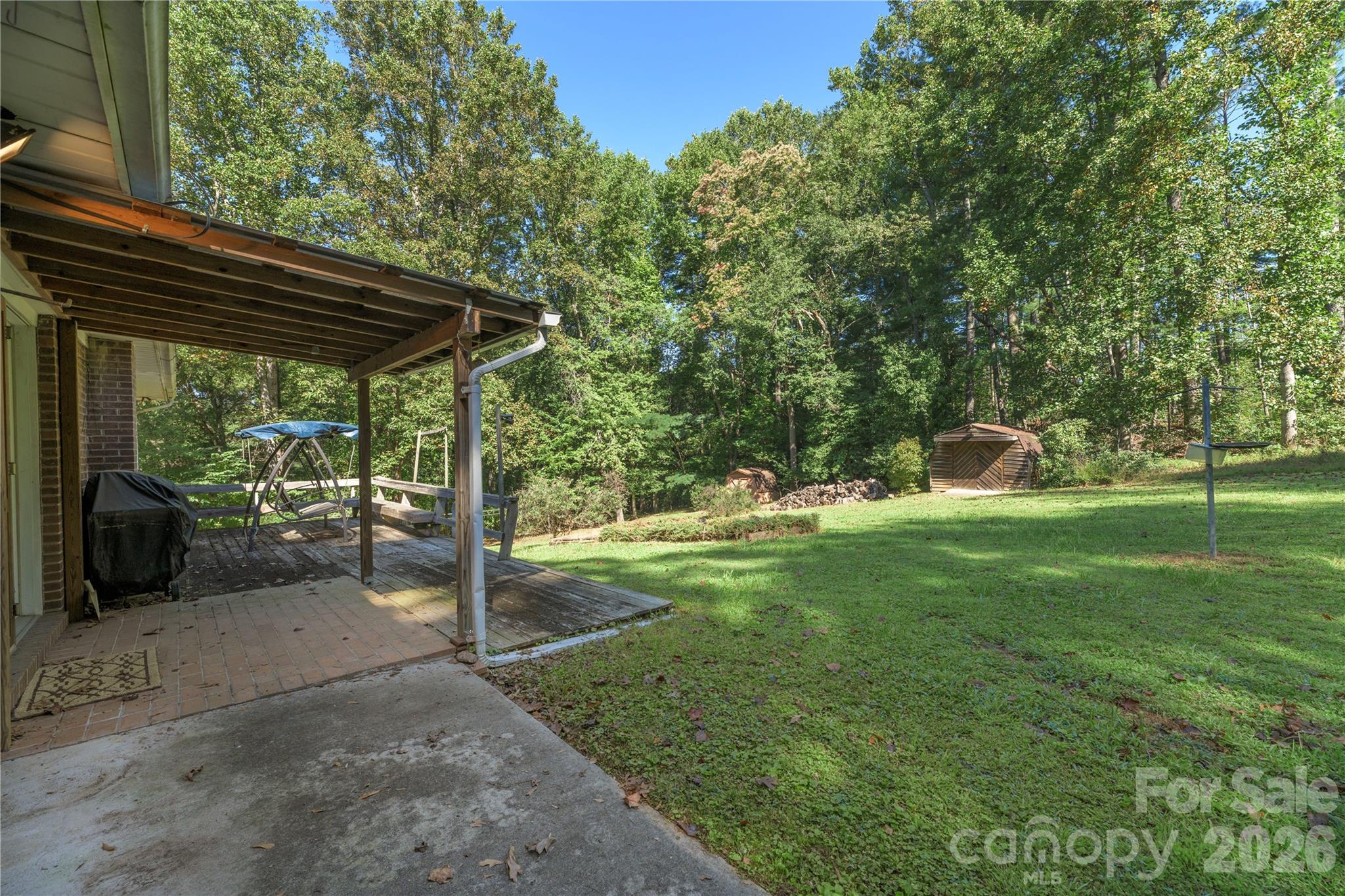 Partial Covered Patio - 2882 Butler Bridge Road, Mills River