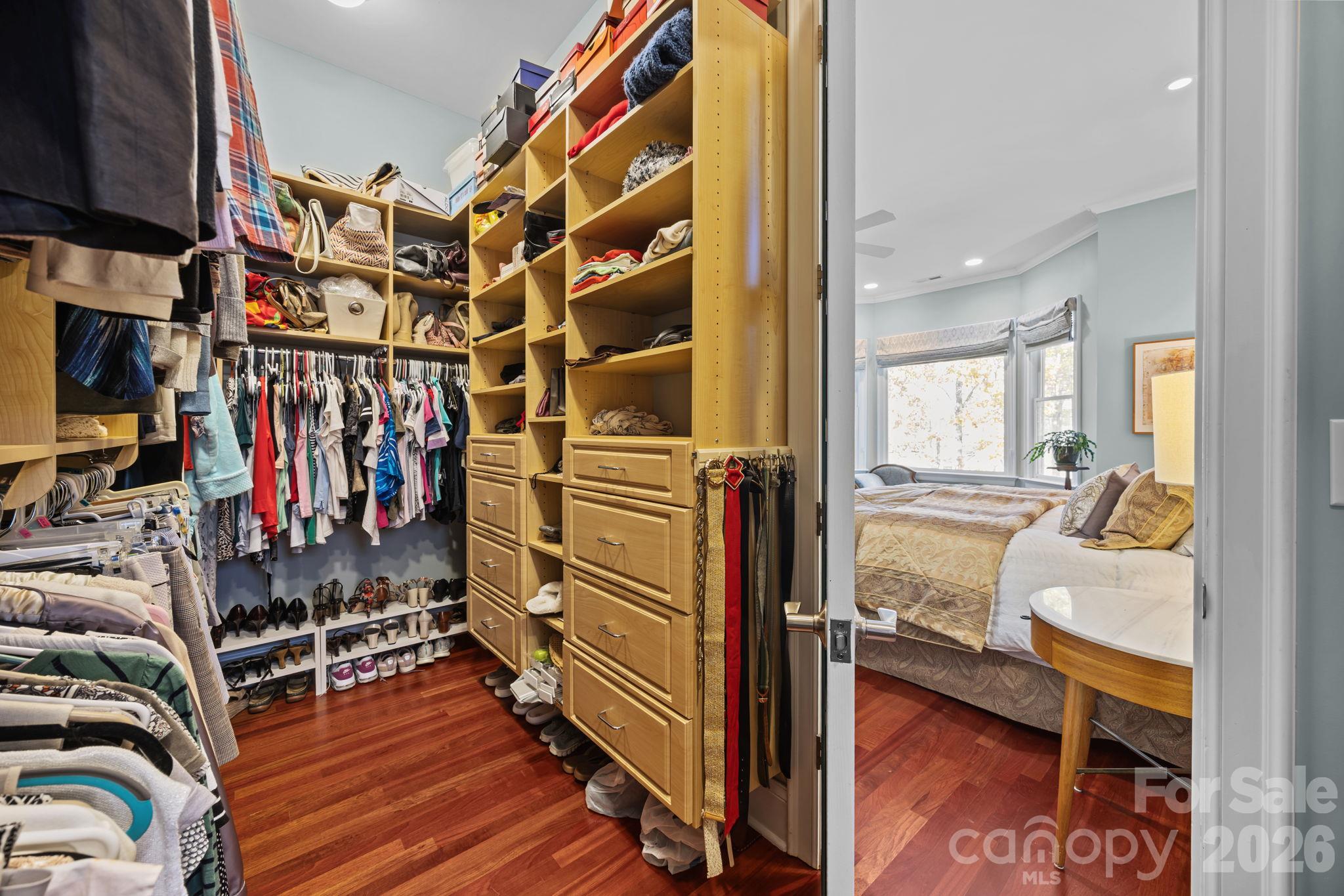 1/2 of Primary BR Walk in Closet - 119 Whaling Lane, Mooresville