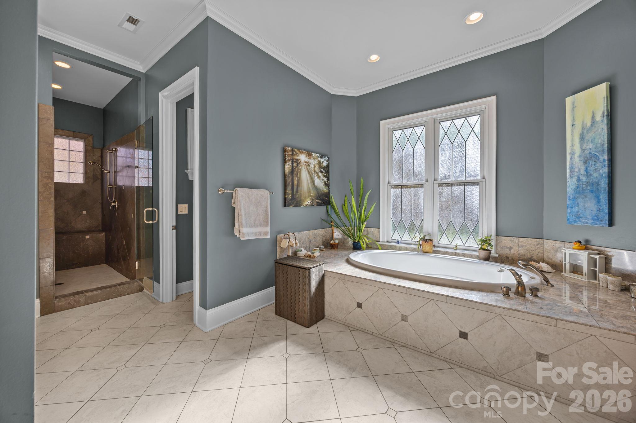 Primary Bathroom - 119 Whaling Lane, Mooresville
