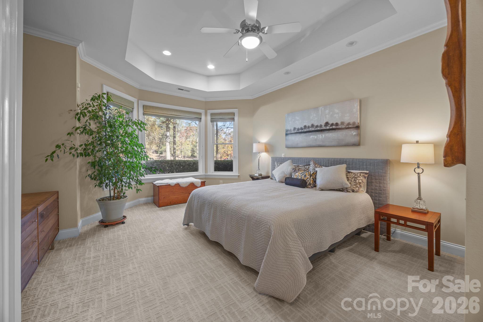 Bedroom at lower level - 119 Whaling Lane, Mooresville