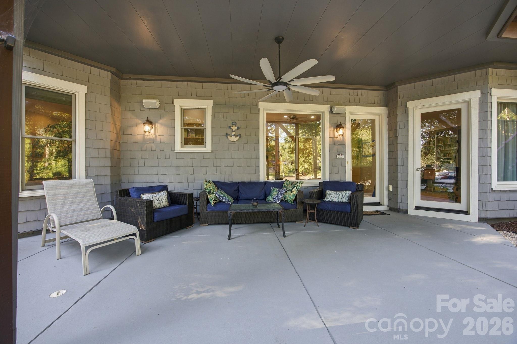 Covered Patio - 119 Whaling Lane, Mooresville