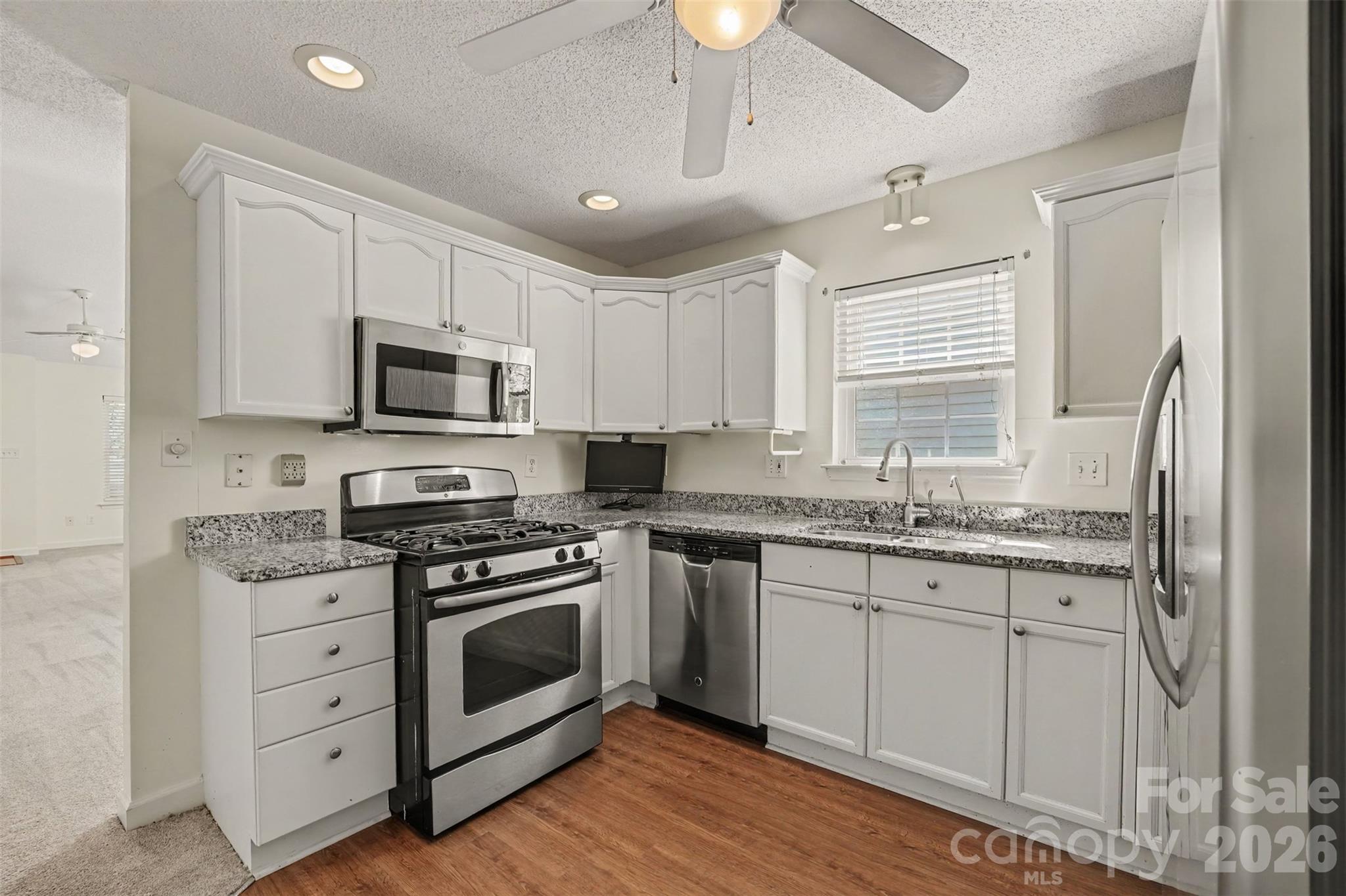 Kitchen offer Stainless Steel Appliances and Gas Cooktop Stove - 108 Bevington Way, Mooresville