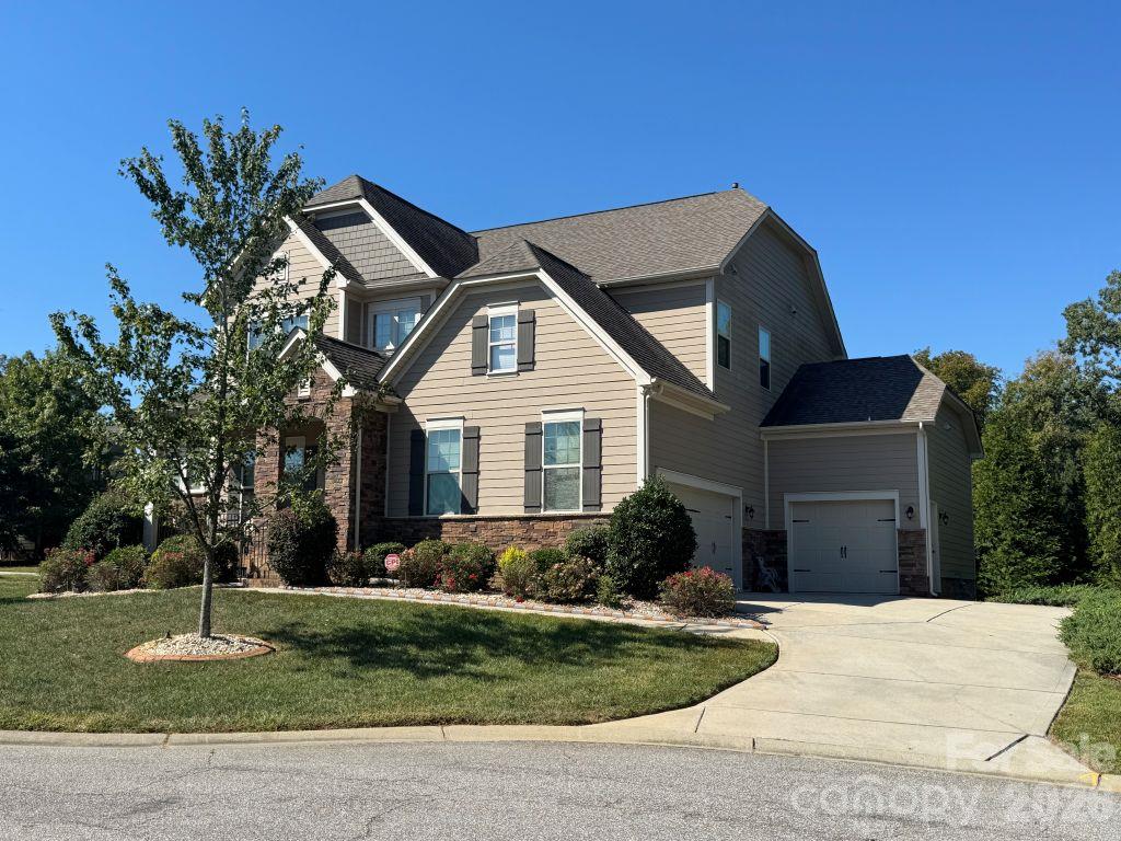 Home features 3-car garage - 2001 Hampshire Court, Indian Trail