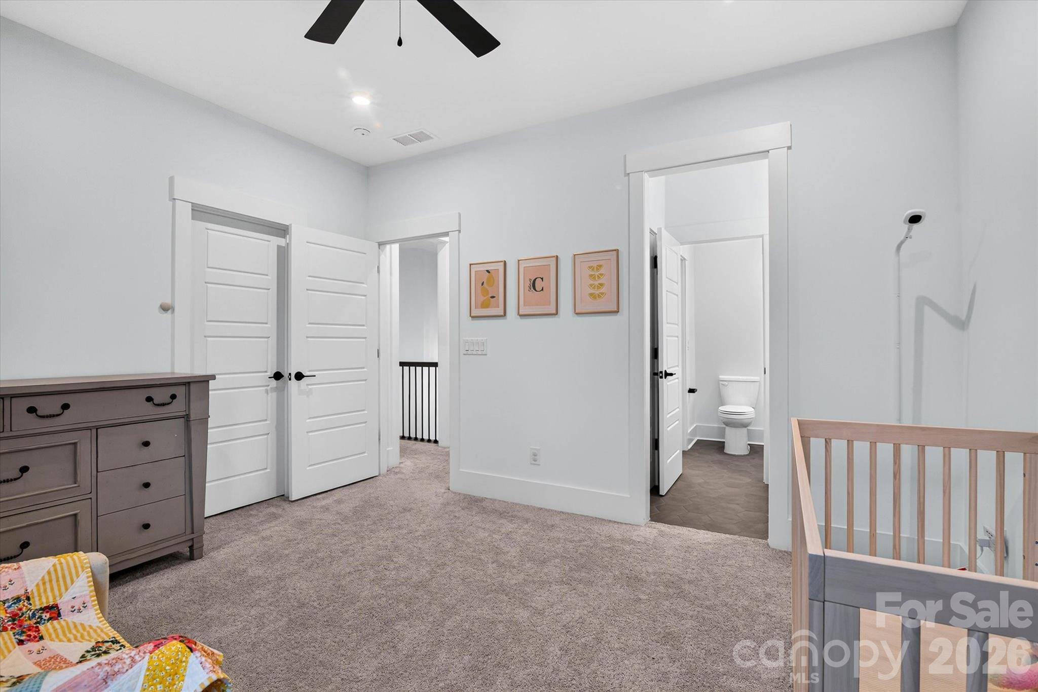 Spacious, soft, and already set up to grow. With its own generous closet. - 1216 Glade Arch Lane, Huntersville