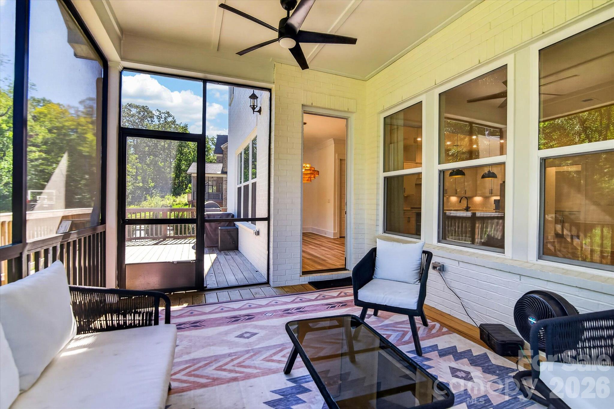 This screened porch is the reason you'll cancel plans to stay home. - 1216 Glade Arch Lane, Huntersville