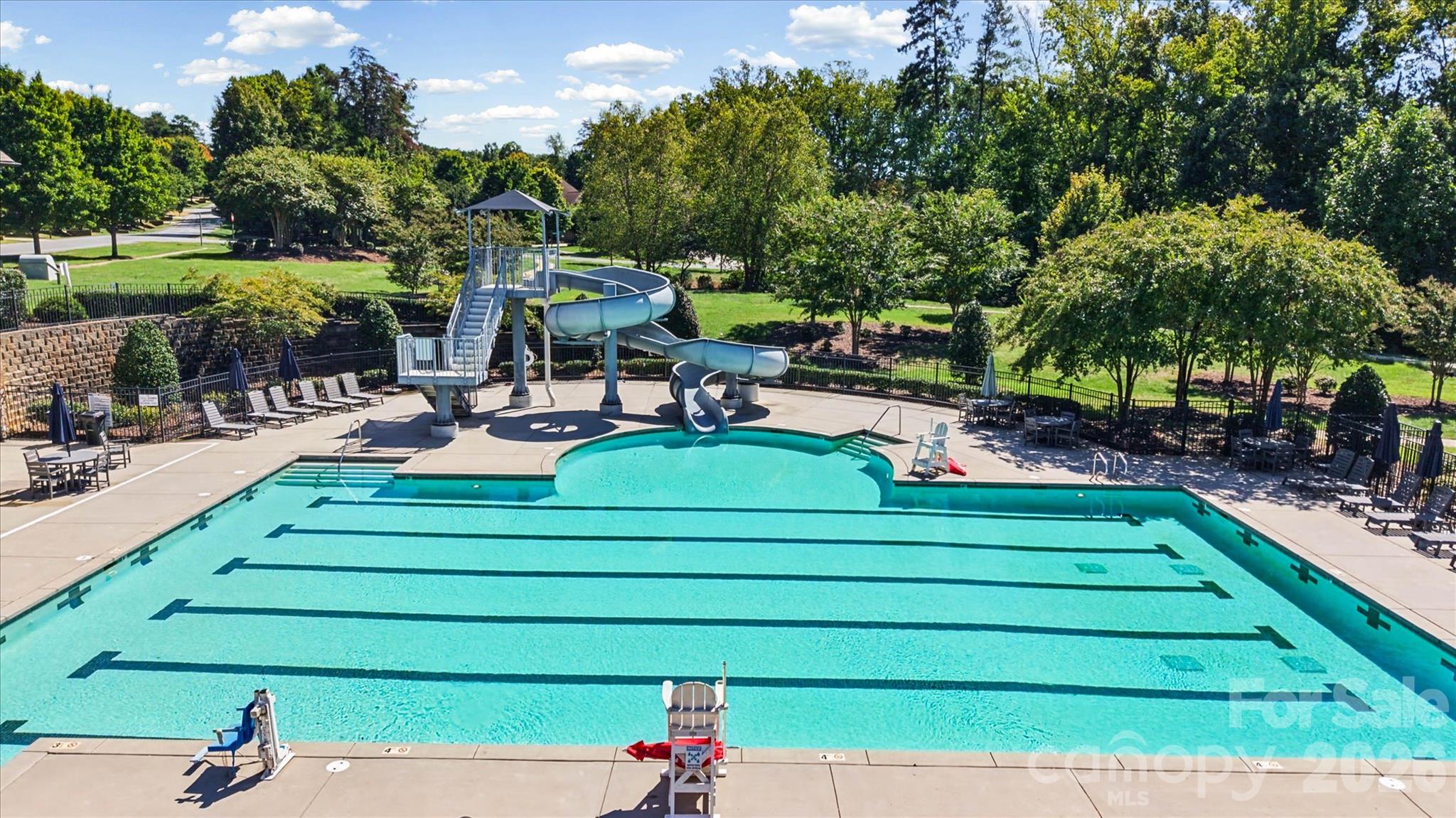 Summer belongs to those who chose Olmsted. Lap lanes for the early risers, or a waterslide for the little ones. - 1216 Glade Arch Lane, Huntersville