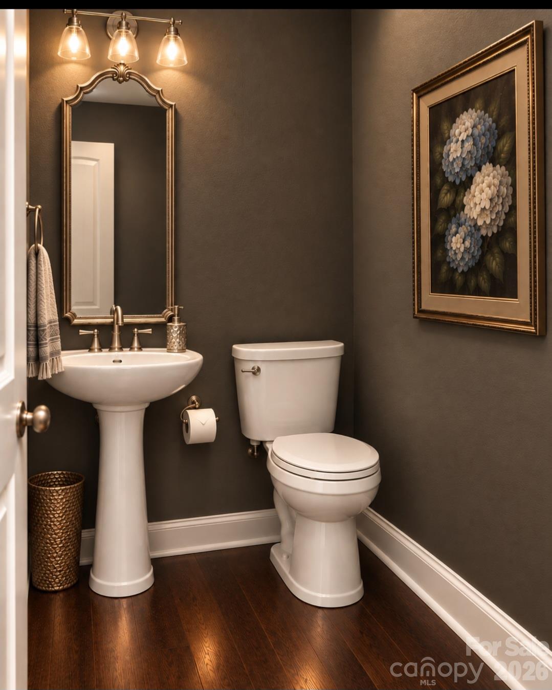 Half Bath on the Main Floor. - 6071 Drave Lane, Fort Mill