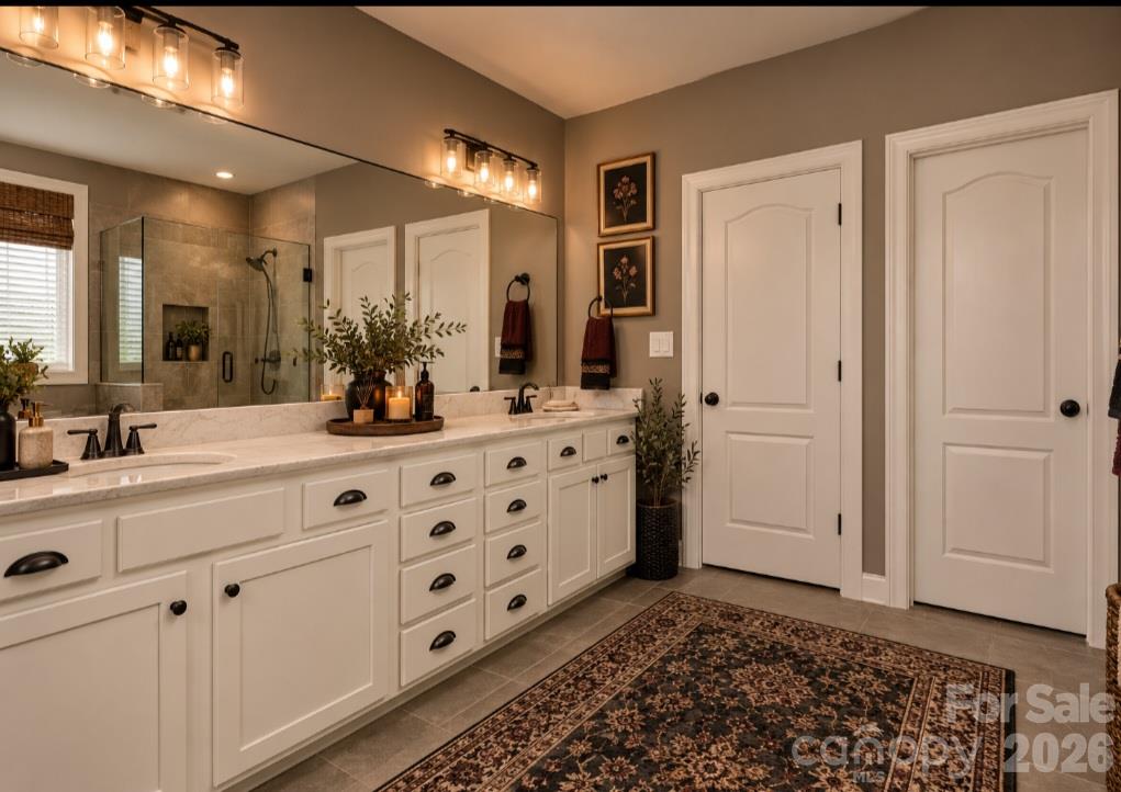 Virtual Photo of the Primary Bath. - 6071 Drave Lane, Fort Mill