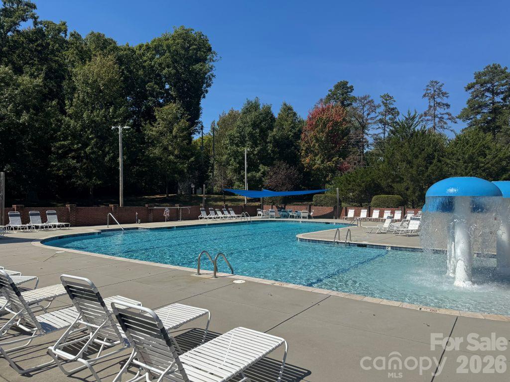 Large Pool Area - 2001 Hampshire Court, Indian Trail