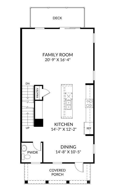 Main Level - 12708 Axel Road, Pineville