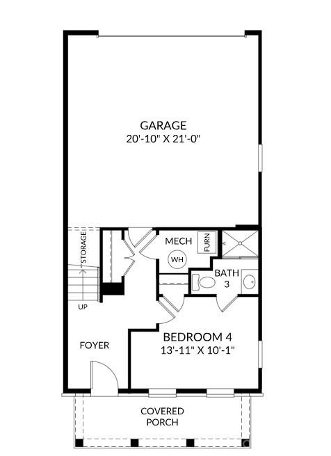 Lower Level - 12730 Axel Road, Pineville