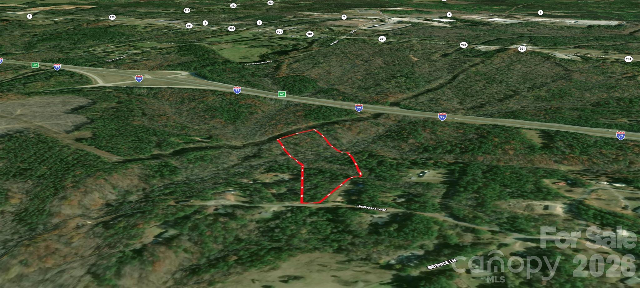 3D view from Midway - 552 Midway Road, Richburg