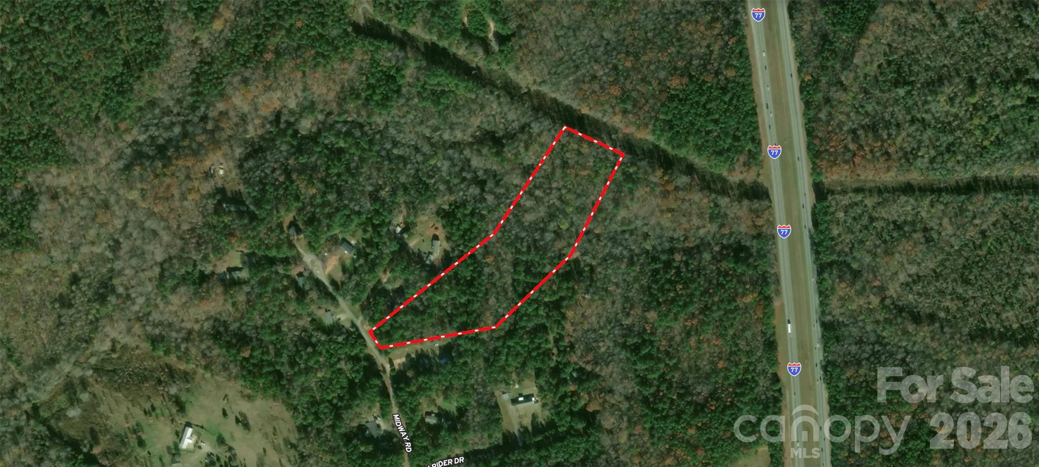 Parcel Boundary - 552 Midway Road, Richburg