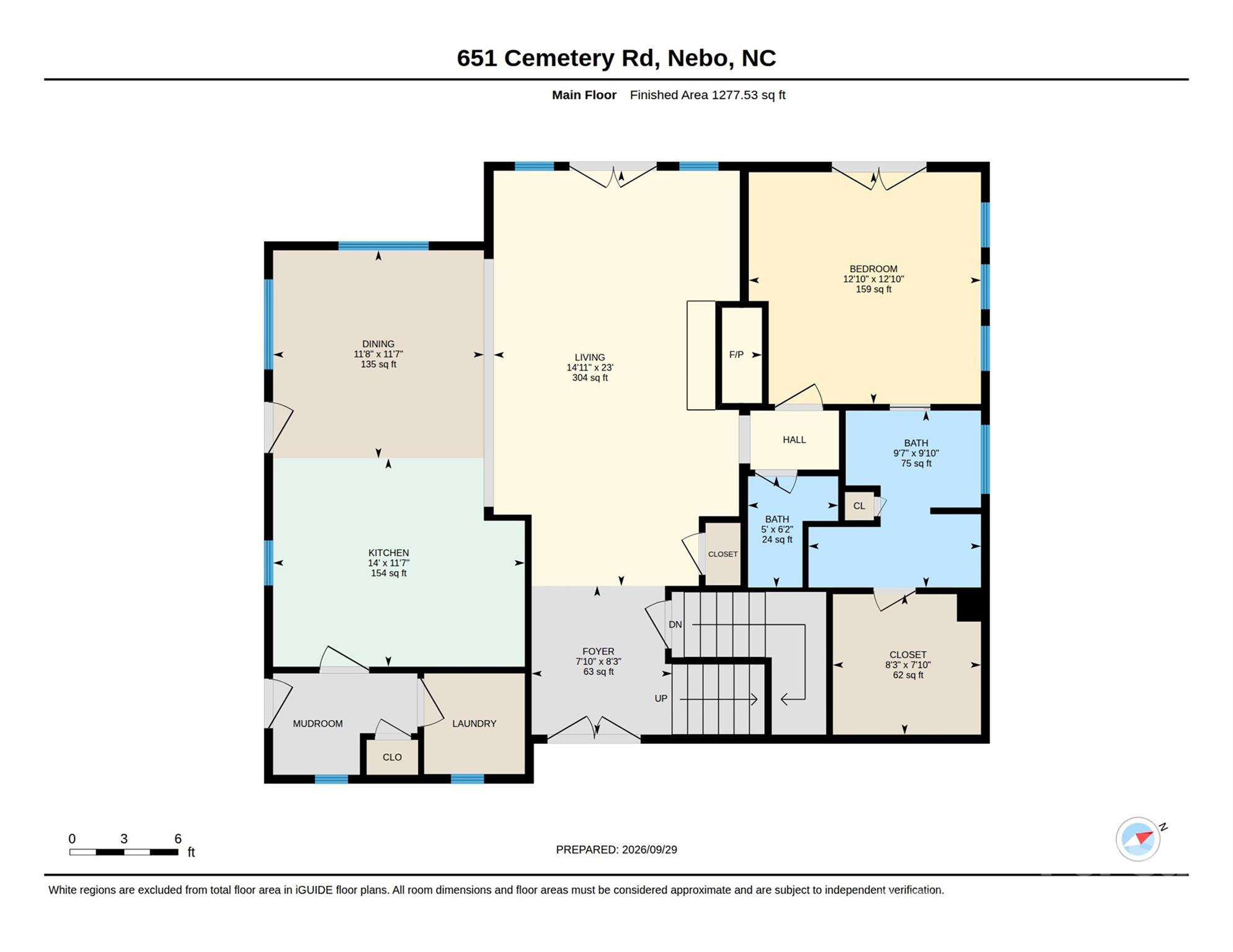 Main floor - 651 Cemetery Road, Nebo