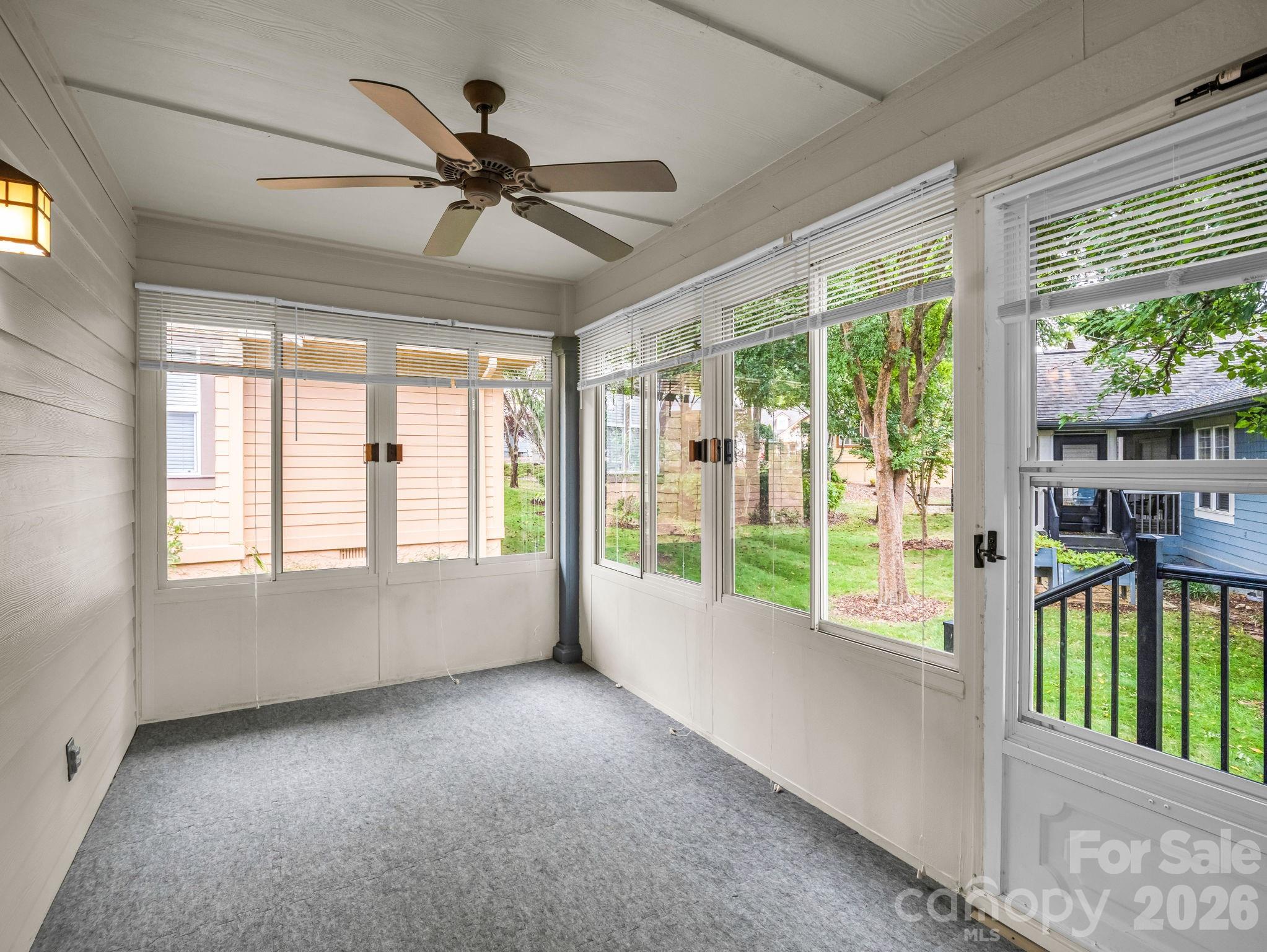 Screened Porch with Enclosed Windows - 13 Gray Wolf Lane, Hendersonville