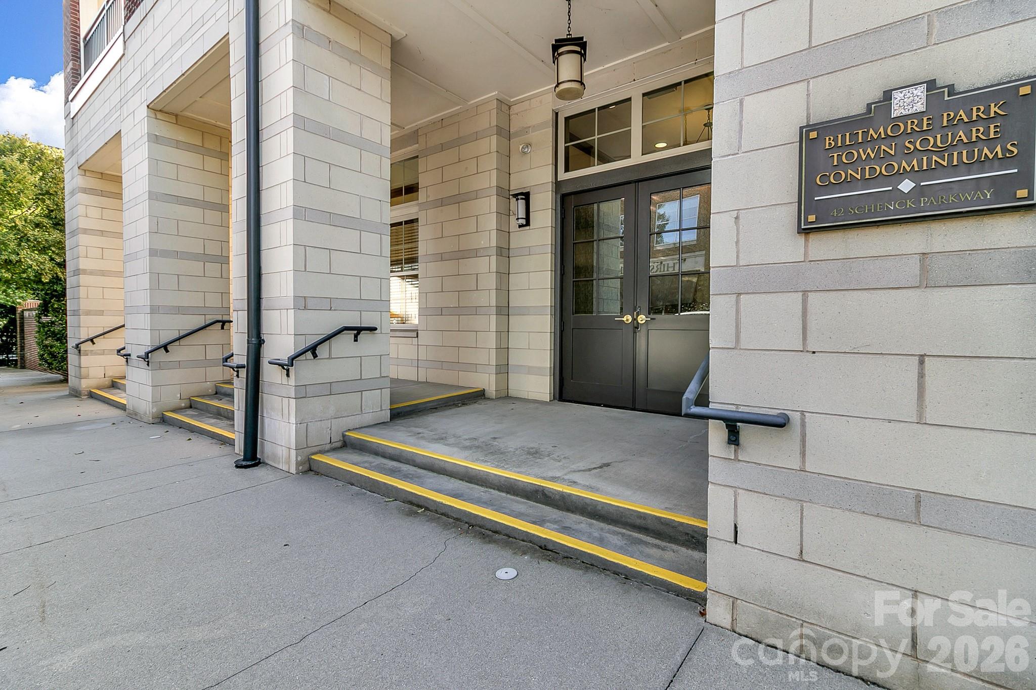 Building Entrance - 42 Schenck Parkway, Asheville