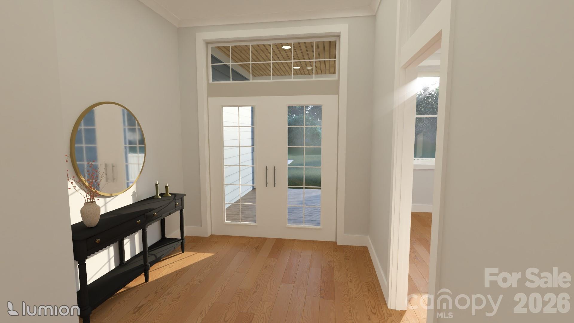 Entry rendering - 77 Al Dorf Drive, Weaverville