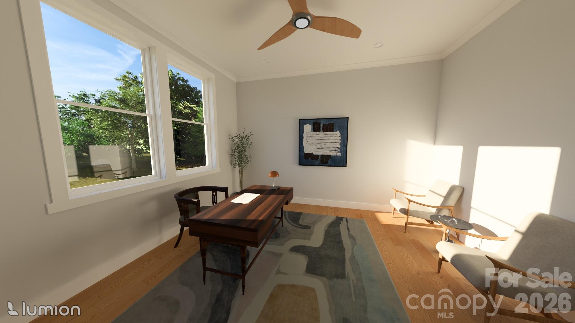 Office rendering - 77 Al Dorf Drive, Weaverville