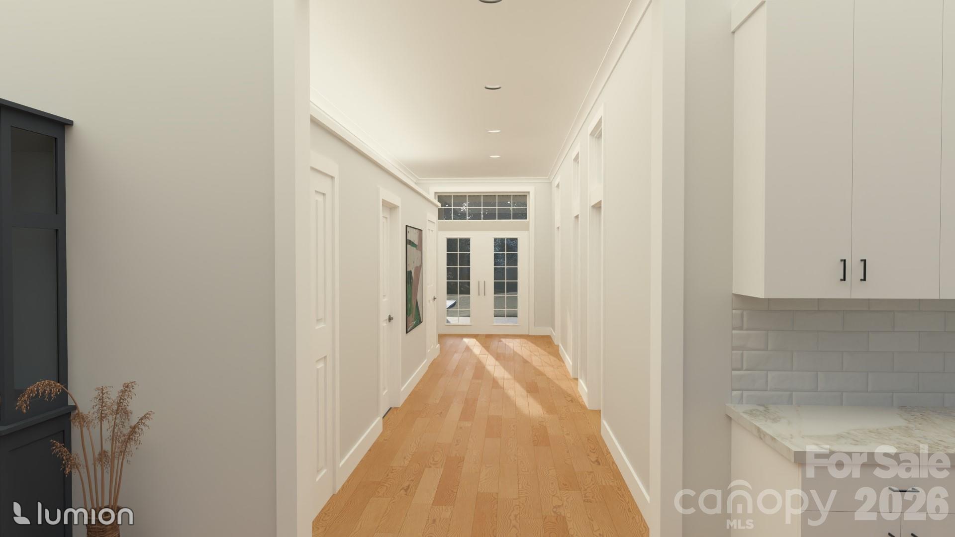 Hallway rendering - 77 Al Dorf Drive, Weaverville