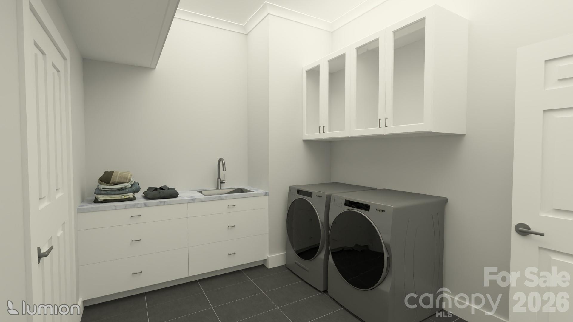 Laundry rendering - 77 Al Dorf Drive, Weaverville