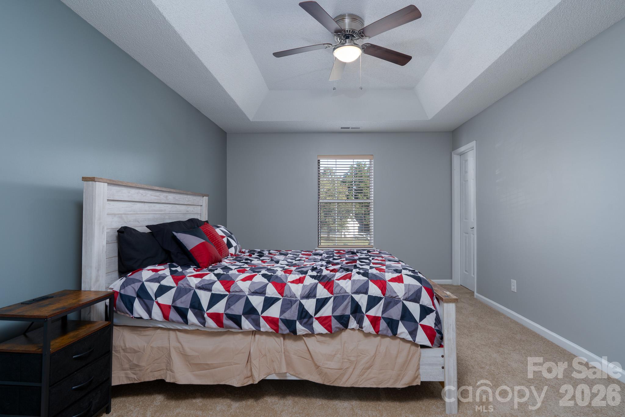 Primary bedroom (upstairs) - 14200 Lavender Trace Court, Charlotte