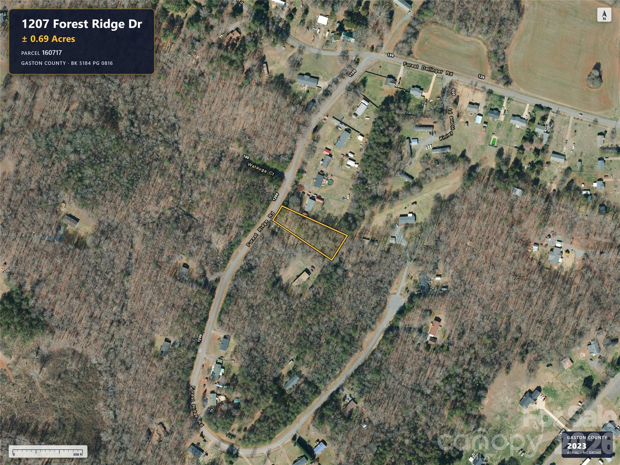 Lot at 1207 Forest Ridge Drive, Bessemer City, photo 3 of 5
