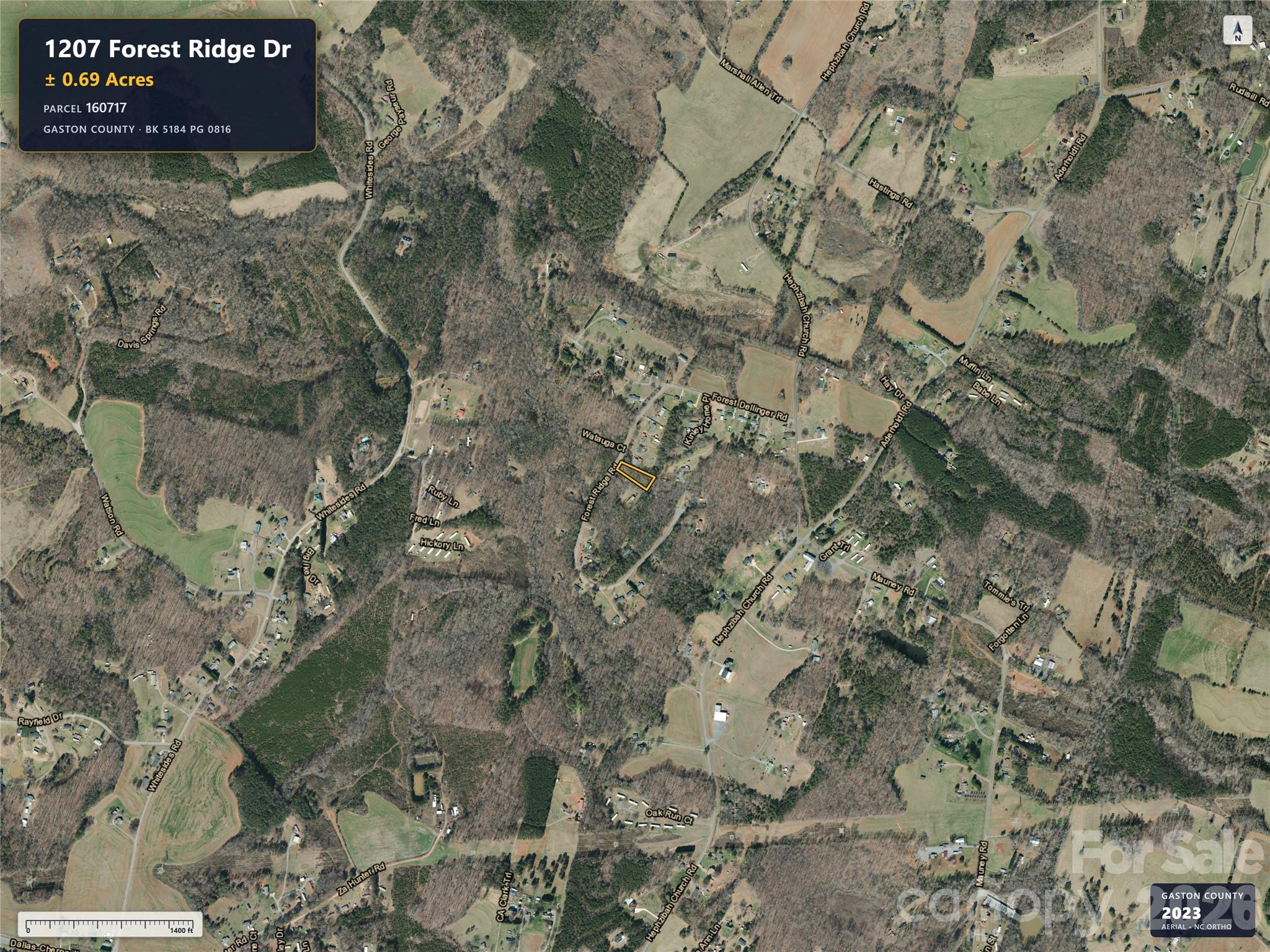 Lot at 1207 Forest Ridge Drive, Bessemer City, photo 4 of 5