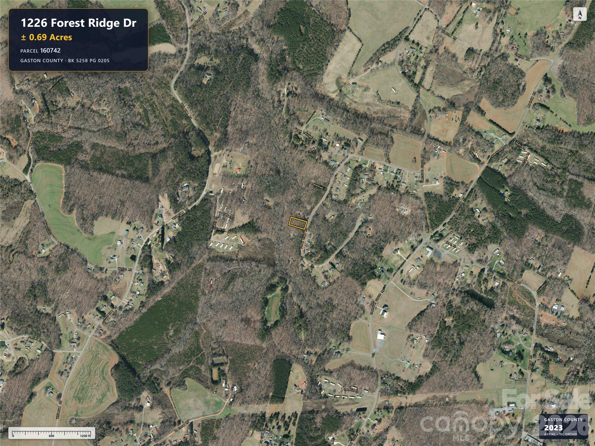Lot at 1226 Forest Ridge Drive, Bessemer City, photo 4 of 5