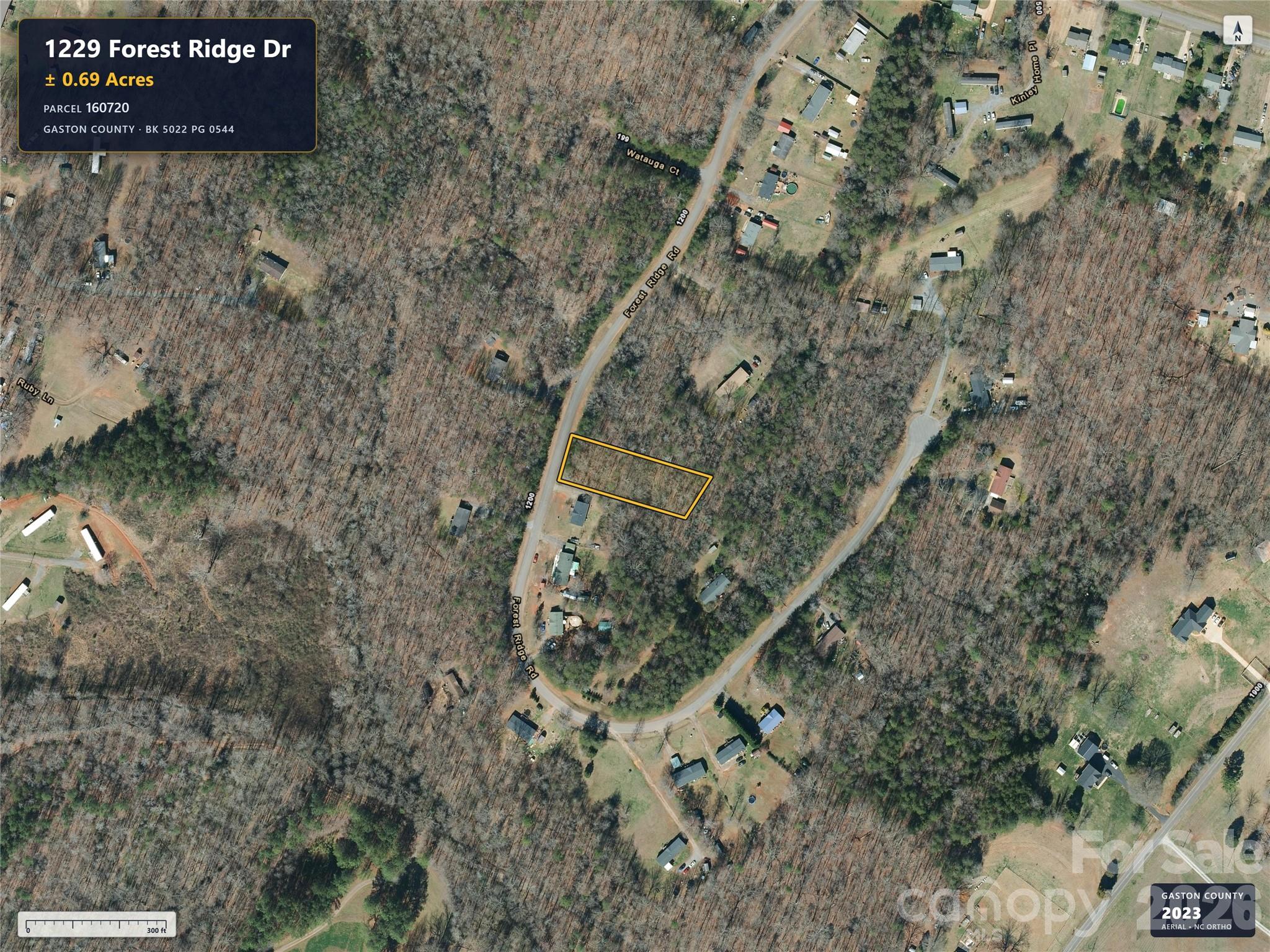 Lot at 1229 Forest Ridge Drive, Bessemer City, photo 3 of 5