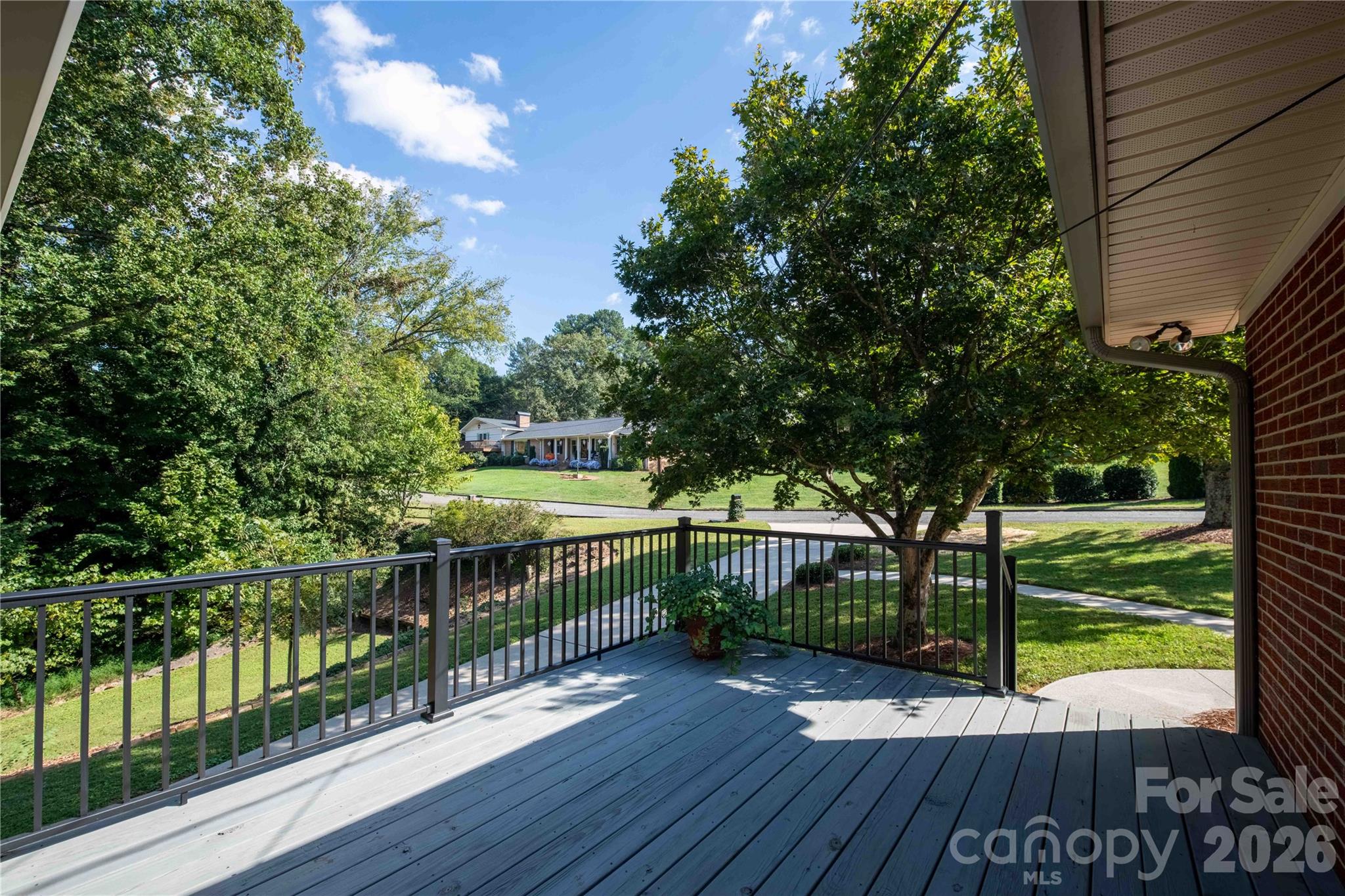 Entertaining deck - 1007 Woodland Street SE, Valdese