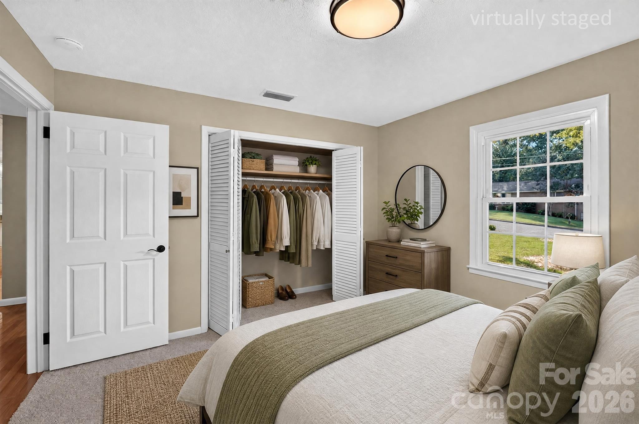 Bedroom 3 virtually staged - 1007 Woodland Street SE, Valdese