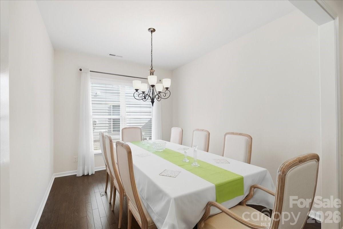 Currently shown as a dining room - could be a private office space - 389 Harvest Valley Lane, Fort Mill