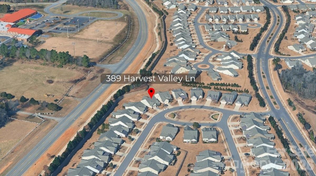 Aerial view - 389 Harvest Valley Lane, Fort Mill