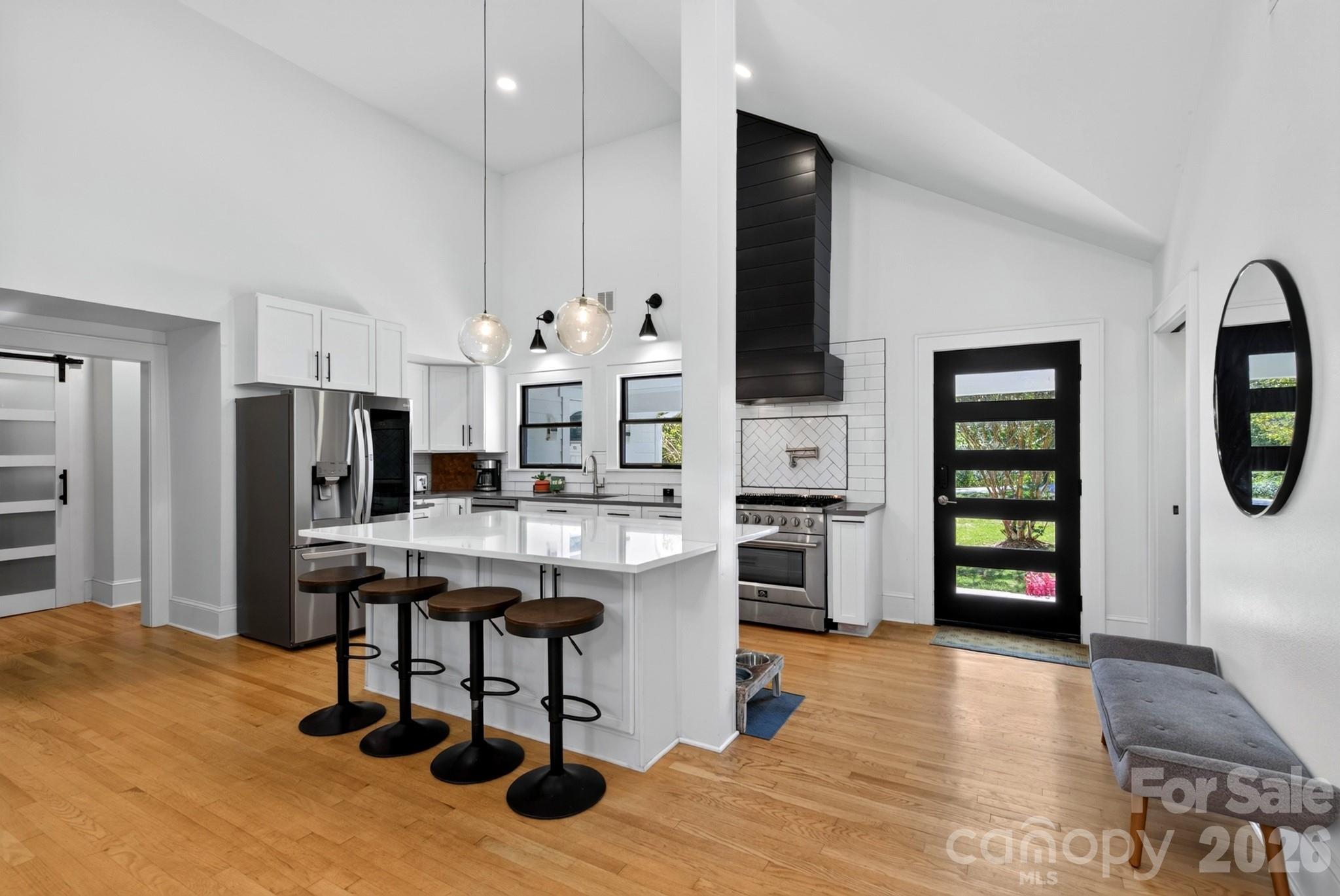 Reimagined floor plan includes new entrance into home - 5 Inglewood Road, Asheville